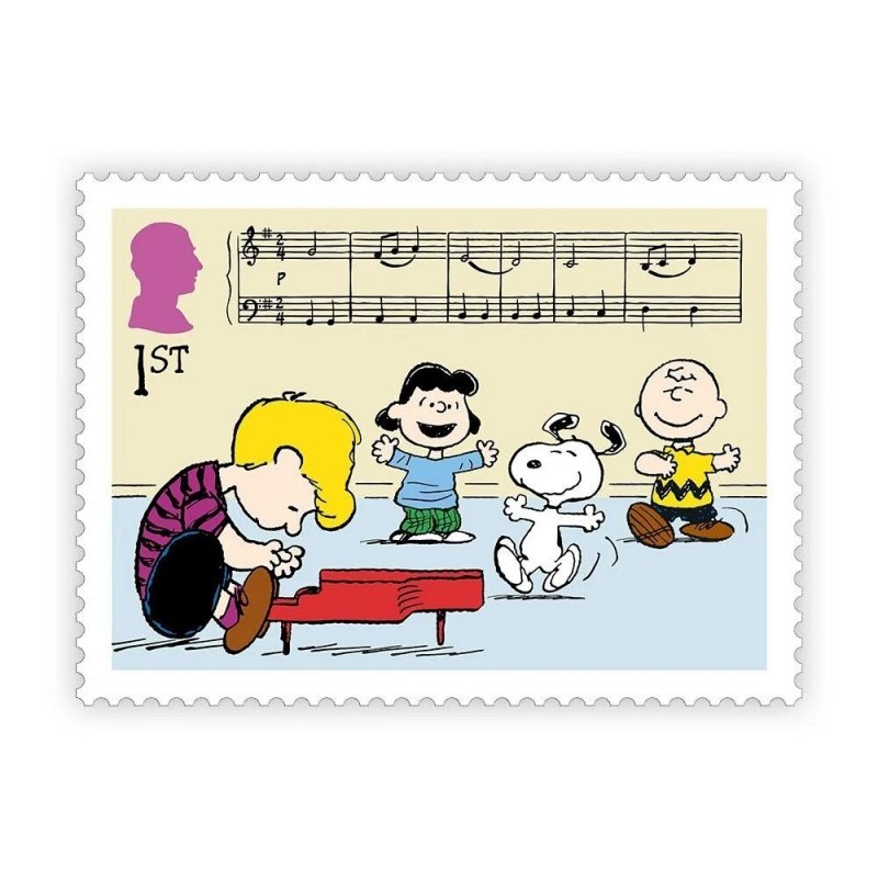 GB Peanuts 1st set 8 MNH 2025 after 8/15