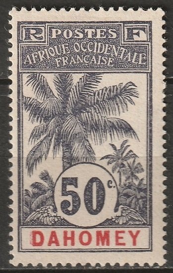 Dahomey 1906 Sc 27 MH*