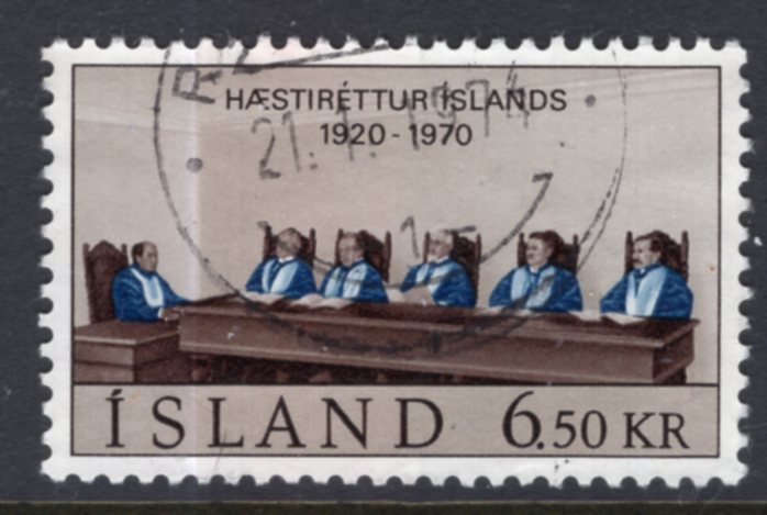 Iceland 416 Used VF