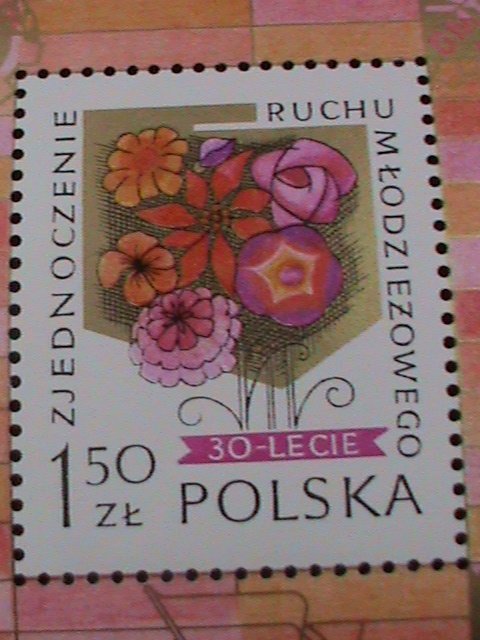 ​POLAND 1978 SC# 2273 30TH ANNIVERSARY OF POLISH YOUTH MOVEMENT MNH S/S SHEET