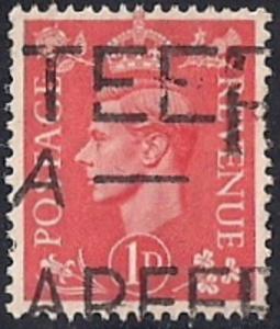 Great Britain #259 1P King George 6,  used VF