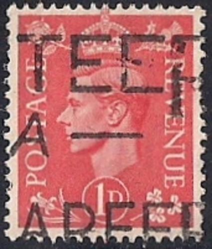 Great Britain #259 1P King George 6,  used VF