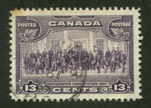 CANADA #224iii USED RE-ENTRY