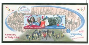 Isle of Man #1365c Unused Souvenir Sheet