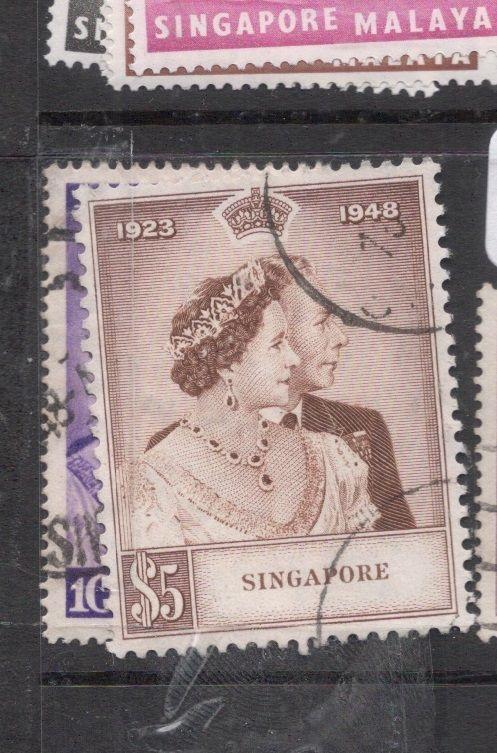 Singapore Silver Wedding SG 31-2 VFU (5dis)