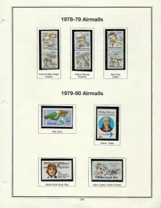 1946-1983 11 ALBUM PAGES OF MNH SINGLES - SCV $51.00+  - W45