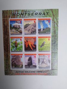 XL item Montserrat 922 MNH souv sheet EK: CV $12.50