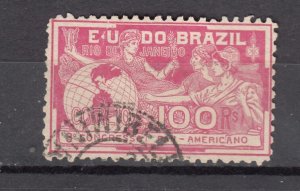 J43871 JLStamps 1906 brazil used #172 congress