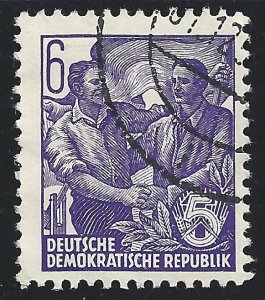 Germany DDR #157 6pf German Soviet Workers