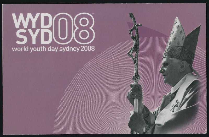 Australia 2799-2801 in Presentation folder MNH World Youth Day, Pope Benedict