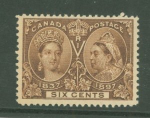 Canada #55 Mint (NH) Single (Jubilee) (Queen)