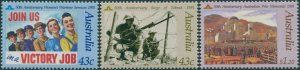 Australia 1991 SG1283-1285 WWII set MNH