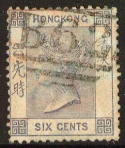 Hong Kong, Scott 12, used