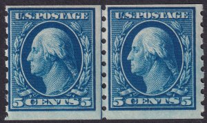 #396 Mint OG, F-VF, Line pair (CV $975) (CV $67.5 - ID35324) - Joseph Luft