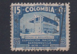 Colombia - 1937 - SC 449 - Used