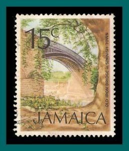 Jamaica 1972 Iron Bridge, used  352,SG353