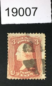 MOMEN: US STAMPS # 65 USED LOT #19007