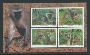 South Africa Venda 276a 1994 Monkeys s.s. MNH