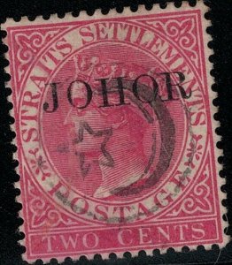 Malaya-Johore 1888 SC 11 Used 