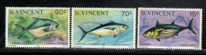 ST. VINCENT SC# 472-74  FVF/MNH