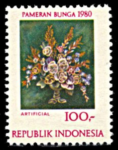 Indonesia 1080a, MNH, Flower Festival
