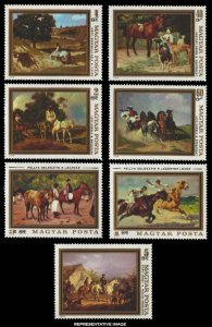 Hungary Scott 2592-2599 Mint never hinged.