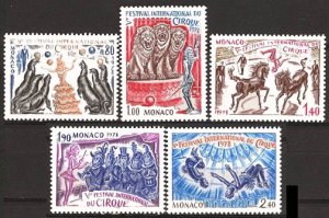 Scott #1130-4 Circus MNH