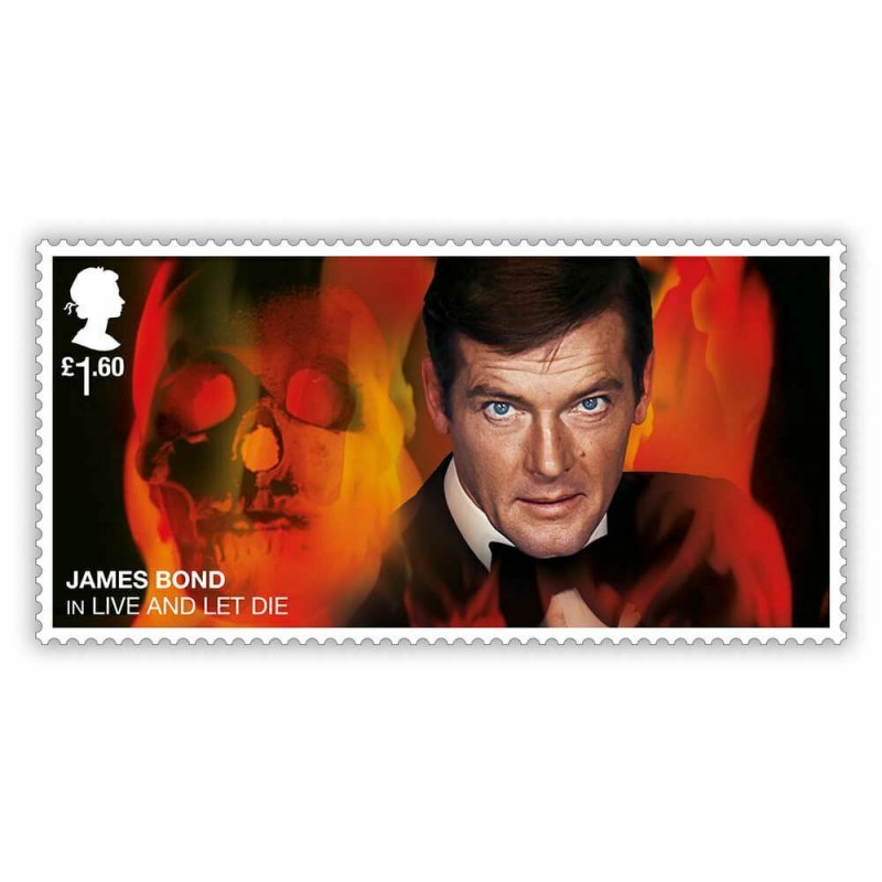 GB 4332-4337 James Bond set 6 MNH 2020