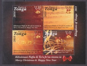 2014 Tonga 2014-2017/B83 Music - Christmas 11,00 €