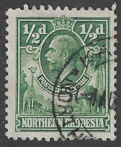 Northern Rhodesia (1925) - Scott # 1,    Used