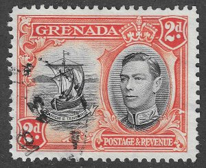 Grenada (1938) - Scott # 135,  Used