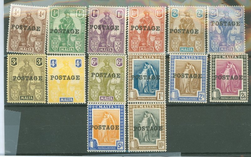 Malta #116-129  Single (Complete Set)