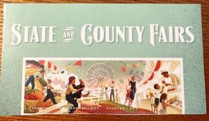 US # 5404a State and County Fairs Strip of 4 with Header forever 2019 Mint NH
