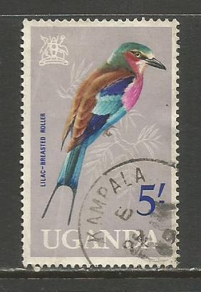 Uganda  #108  used  (1965)  c.v. $4.00