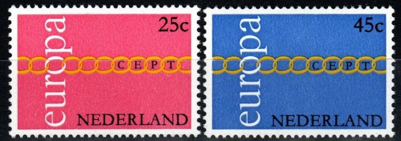 Netherlands #488-9  MNH