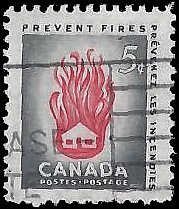 CANADA   #364 USED (5)
