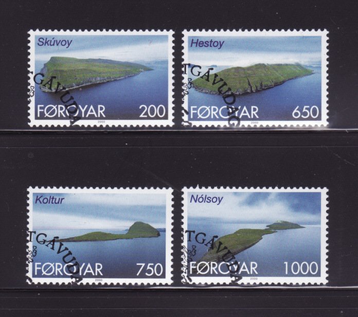 Faroe Islands 383-386 Set U Islands (A)