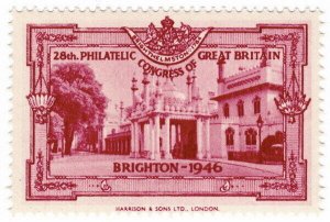 (I.B) Cinderella : 28th Philatelic Congress (Brighton 1946) Pavilion