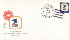 #1396 FL, Wellborn 7-1-71 USPS FDC