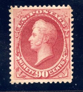 US SCOTT #166 MINT-F-VF-OG-HINGED W/ PSAG CERT SCV $2,100 (4/9/24 GP)