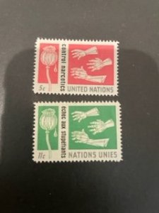 United Nations sc 131-132 MNH