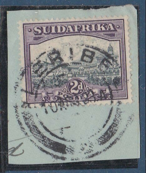 BASUTOLAND 1933 Sth Africa 2d with LERIBE cds...............................N406