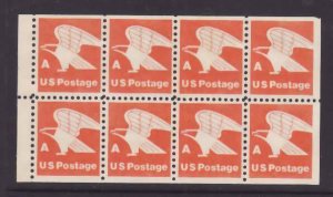 USA-Sc#1736a- id9-unused NH A pane-Birds-Eagle-1978-