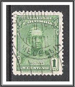 Colombia #467 Bolivar Used