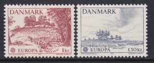 Denmark 600-601 Europa MNH VF