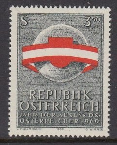 Austria 845 Flag mnh