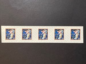 US PNC5 32c Midnight Angel Christmas Stamp Sc# 3018 Plate B1111 MNH