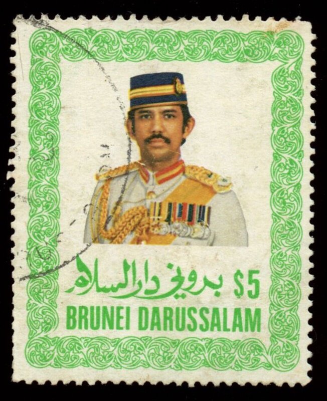 BRUNEI Sc# 343 (SG381) - Sultan Hassanal Bolkiah, Used.