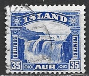 COLLECTION LOT 21533 ICELAND #172 1931