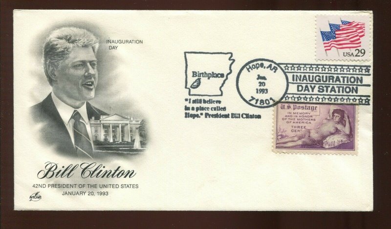 737 'MAJA MAMA' EFO FANTASY ALTERED DESIGN CLINTON INAUGRATION COVER LV 329